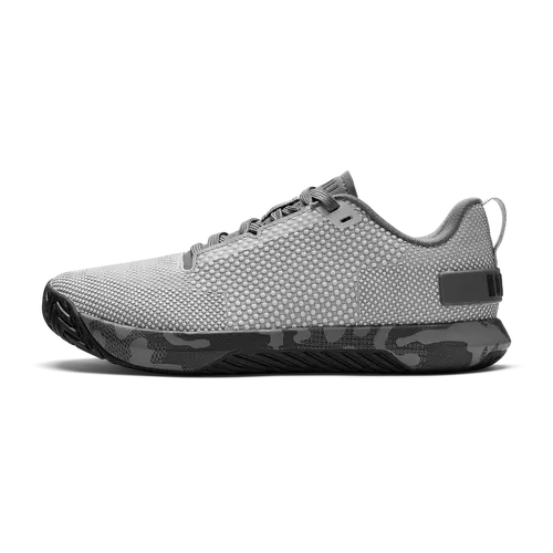 NOBULL Women's Outwork Flex Shoe in Gray Jungle Camo - OG Strength Training Shoe, Durable Gym Trainer, Lifting Sneaker