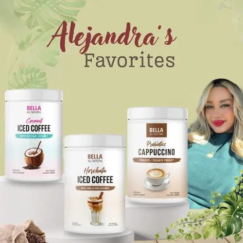 Alejandra's Favorites - Cappuccino, Coconut Iced Coffee, Horchata Iced Coffee