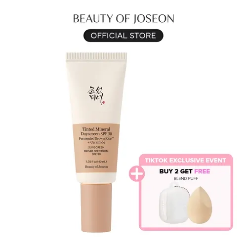 [Beauty of Joseon Official] Tinted Mineral Dayscreen, Facial Sunscreen, SPF 30, 40 mL / 1.35 FL. OZ.
