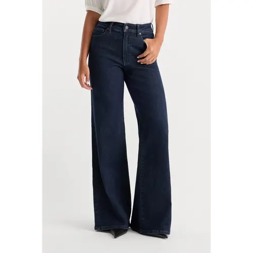 GOOD PETITE PALAZZO JEANS | INDIGO1153