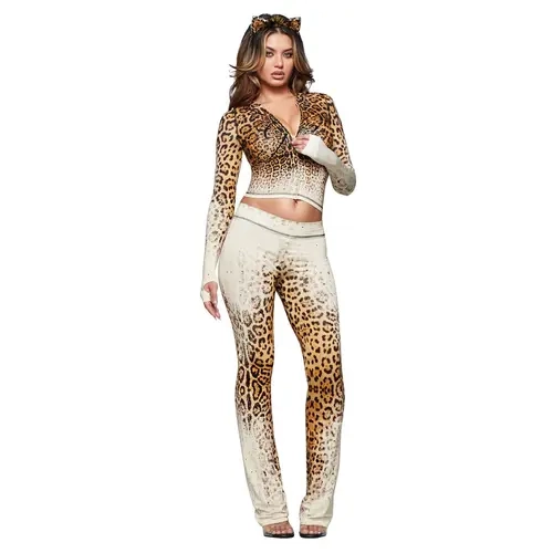 BLARE TRACKPANT - CREAM FADED PANTHERA