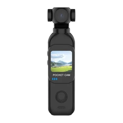 Pocket Vlog Camera, 270° Rotatable Lens Handheld Action Camera, 1.33" Screen WiFi POV Video Cam with Back Clip & Bike Mount for Travel Cycling Daily Vlogging Wireless body camera mini