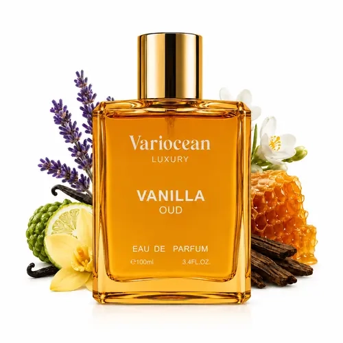 Variocean Luxury Honey Oud Unisex Fragrance for Women Men, Long Lasting Eau de Parfum 100ml, Sweet Amber Woody Scent, EDP Luxury Perfume Spray, Gift for Her Him#sohochic