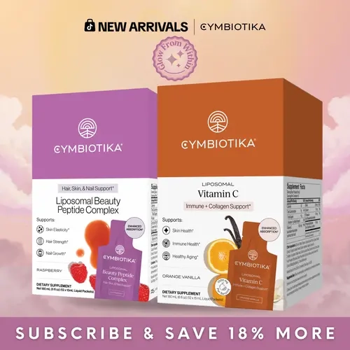 TTS Exclusive | Beauty & Brighten Duo | 12*2 Packets | Liposomal Beauty Peptide Complex + Vitamin C | Liquid Collagen for Hair Skin & Nails | Verisol Peptides | Collagen Production & Antioxidant Support | Fine Lines, Wrinkles & Healthy Aging | Plant-Based