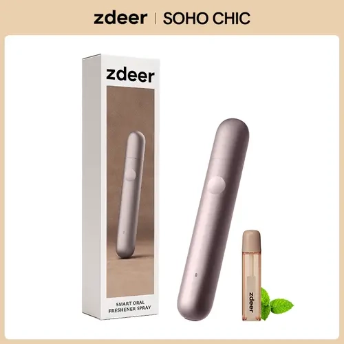 SohoChic zdeer Smart Electronic Oral Spray PW16, Instant Fresh Breath Device with Replaceable Flavor Pods, Portable Nano-Mist Mouth Refresher for Travel, Dates & Daily Routine, Self-Care Wellness Gift