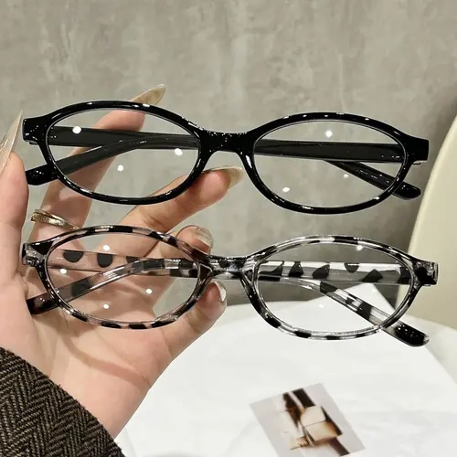 Classic Minimalist Modern Style Unisex Plain Glasses, Ideal for Daily Use, Office, Accessories, Outdoor, Travel, Eye Wear, 2 Pairs