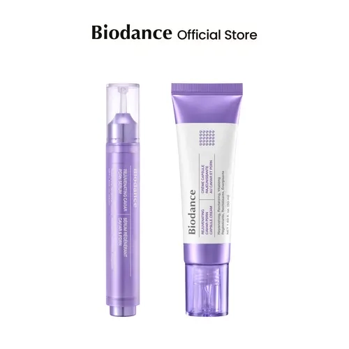 [Biodance Official] Caviar PDRN Duo | Skin-Boosting & Hydrating Skincare Set with Caviar Salmon DNA PDRN, for Fine Lines, Loss of Elasticity, Weakened Skin Barrier, Rough Texture & Dullness, Korean Skincare
