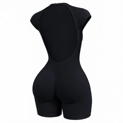 JGS1996 Women's Impact Sleeveless One Piece Bodysuit, High Compression Solid  Activewear Stretchy Jumpsuit Unitard with Waist Training Shaping Yoga Bralette Soft Gym Clothing for Fitness Workout Sportswear Training everyday