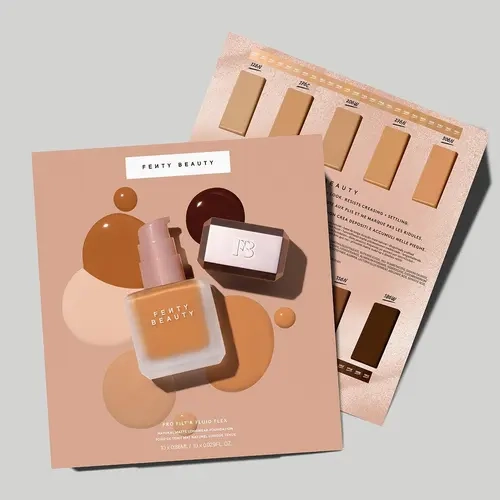 Pro Filt'r Fluid Flex Foundation Sample Card