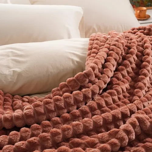 【SohoChic】PHF Luxury Soft Fleece Blanket, No Shed No Pilling, 380GSM Fluffy Cozy Blankets for Bed, SohoChic Lightweight Bedding for Home Decor, Ideal Gift