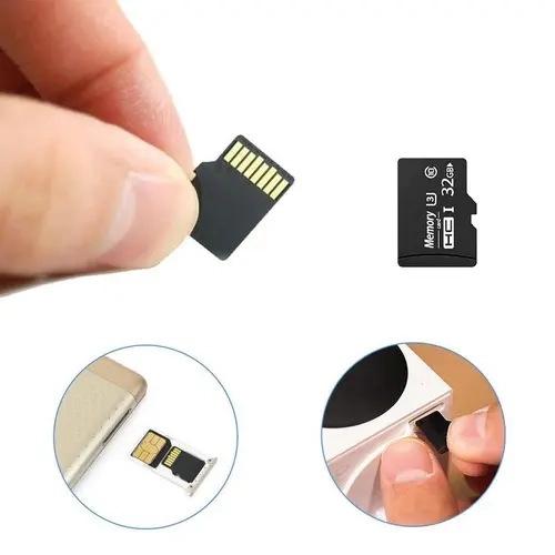 Qawtor 32GB High-Speed Micro SD Card (100MB/s Read & Write, Class 10 TF Card) with High-Speed Data Transfer for Camera, Phone, Tablet, High-Speed Data Transfer Micro Sd Cards
