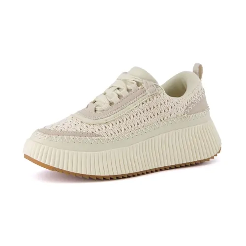 Cushionaire Loop Lace Up Woven Platform Sneakers for Women | Soft Woven Upper Sneakers with Comfort Foam Padding | Stylish Everyday Platform Sneakers with Wide Widths Available