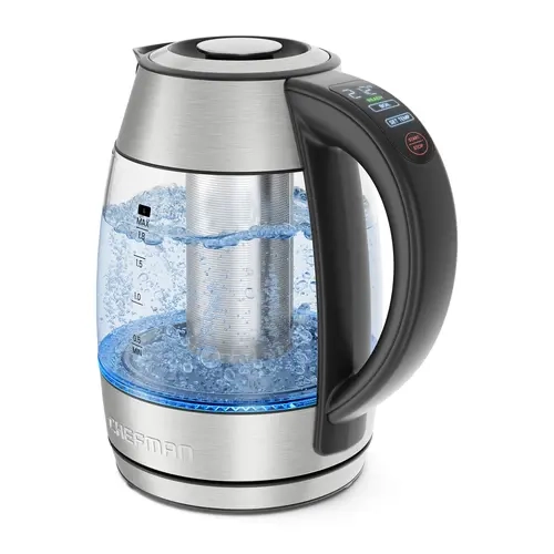 Custom-Temp 1.8L Electric Kettle w/ Temperature Control, Keep Hot Function