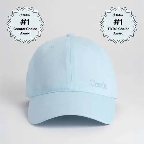 Comfrt | Logo Cap | Embroidered Unisex Cotton Hat With Adjustable Fit for Everyday Wear