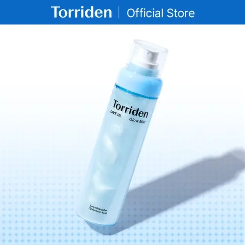 [Torriden Official] DIVE IN Hyaluronic Acid Glow Mist 4.05 fl. oz. (120ml) | 5D Hyaluronic Acid | Rose Water Base | Ceramide & Squalane
