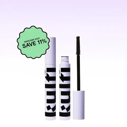 Blink Twice Mascara Duo - Tubing, Instant volume, Smudge-proof and flake-free, Nourishes and conditions lashes