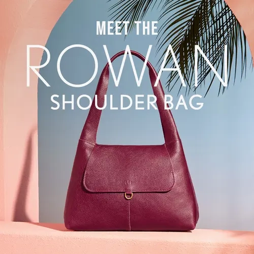 Portland Leather Women’s Rowan Shoulder Bag - Real Leather Multi-Use Work, School & Daily Carry