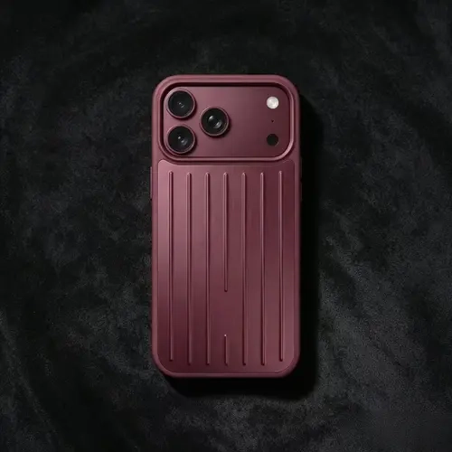 Aluminum alloy suitcase phone case, compatible with iPhone 18 Pro Max, iPhone 17 Pro Max, and iPhone 15