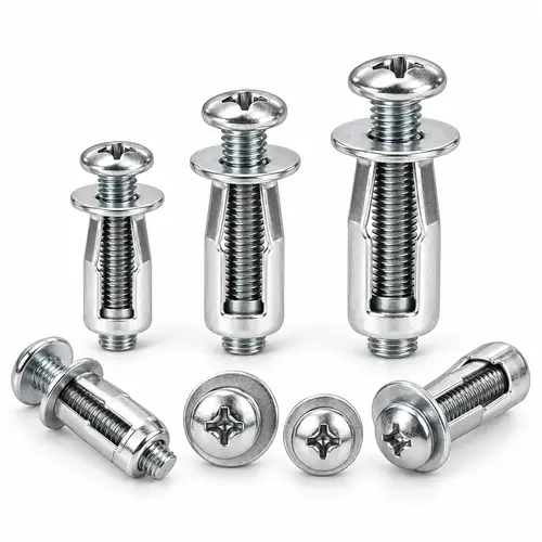 30/90Pcs M4 M5 M6 Thin Panel Rivet Locking Nuts Set, Rustproof Zinc Plated Carbon Steel Fasteners for Sheet Metal Fixing
