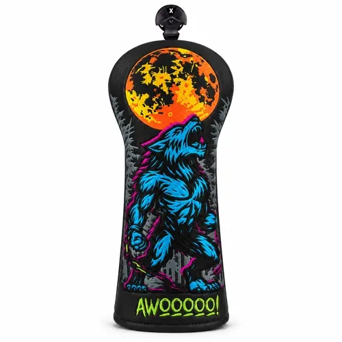 Auction #59 -Moonlight Werewolf Fairway Headcover