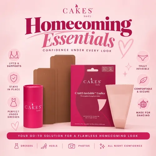 CAKES Homecoming Essentials - Tape Starter Kit & CAKES Invisible undies