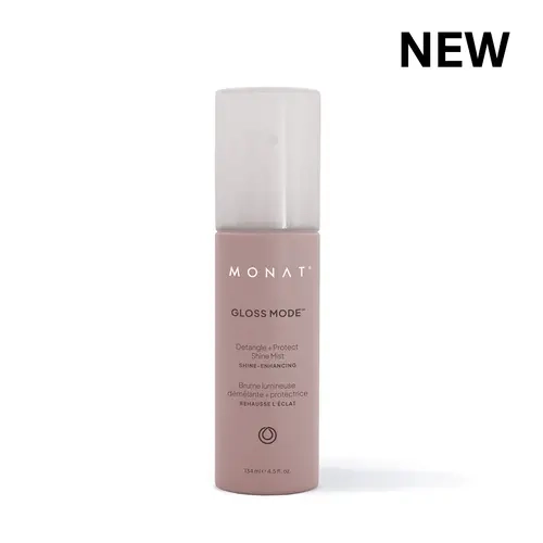 MONAT GLOSS MODE Detangle + Protect Shine Mist - detangles, enhances softness, and helps protect from heat styling.