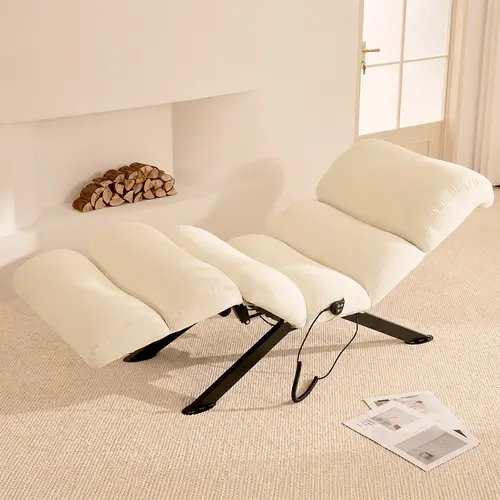 GOSUHI | 82.7" Dynamic Stretch Lounger, Electric Adjustable Yoga Chair with Customizable Positions & Multi-Layer Foam,SohoChic