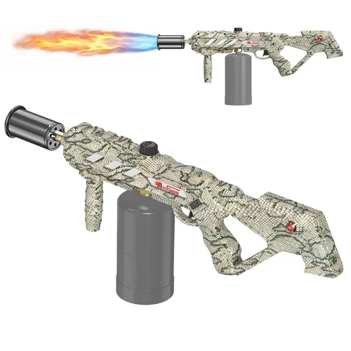 ARTFLAMM Powerful Propane Torch with Detachable Design, Kitchen Blow Torch with Adjustable Flame, Torch Burner for BBQ, Charcoal Lighter, Campfire, Weeding (Tank Not Included) toolupgrade