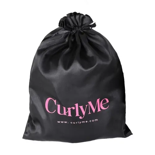 Satin Storage Bags for Packaging Wigs/Bundles/Hair Extensions-Black Color