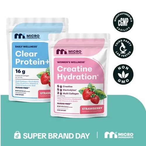 Micro Ingredients Creatine + Clear Protein Bundle
