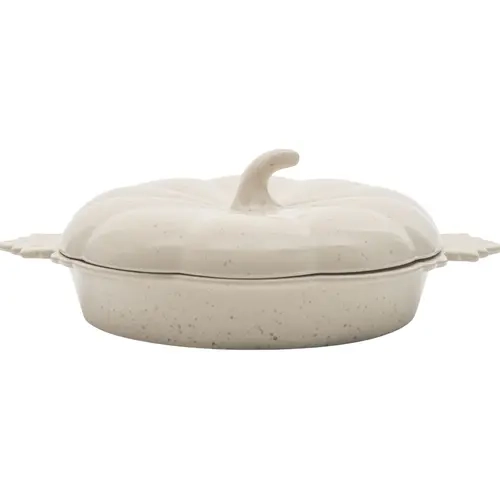 10 Strawberry Street Pumpkin Patch Covered Pie Plate