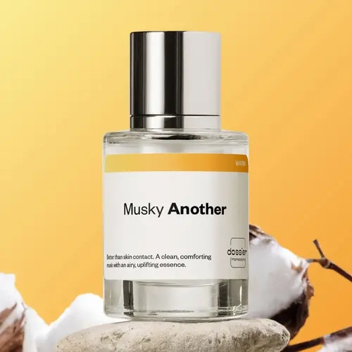 Musky Another, Dossier, Unisex Perfume, Eau du Parfum, Musks, Aldehydes, Ozonic Notes, Ambrette, Jasmine, Lily of the Valley