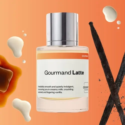 Gourmand Latte, Dossier, Unisex Perfume, Eau du Parfum, 50ml, Milky Accord, Caramel, Vanilla, Brown Sugar, Tonka Bean