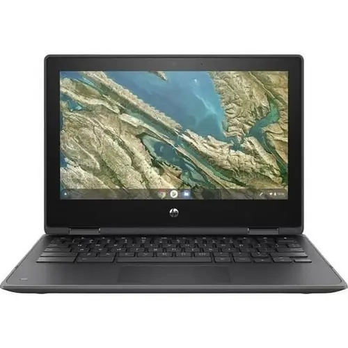 Refurbished HP Chromebook X360 11.6-inch, G3 1.1GHz Intel Celeron N4020, 4GB RAM, 32GB SSD, Black (Auction Item)