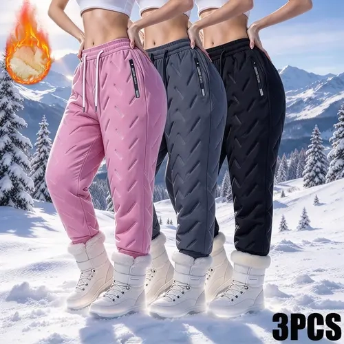 Women's fleece pants for winter outdoor warmth and casual wear