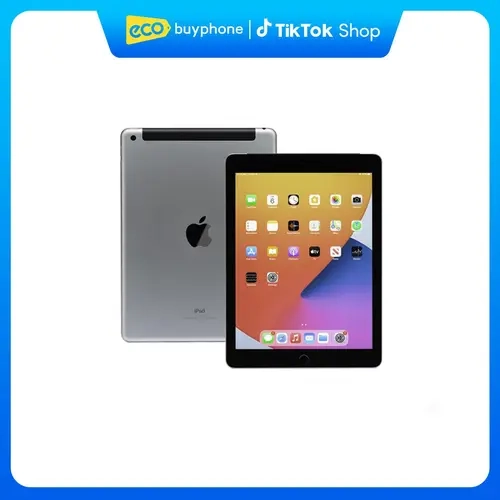 Refurbished 6th Gen iPad (WiFi+Cellular) Tablets - Excellent Condition, 1-Year Warranty, A10 Fusion Chip, 8MP Rear Camera, Bluetooth-Enabled Mobile Device, High-Quality Screen, Efficient Charging