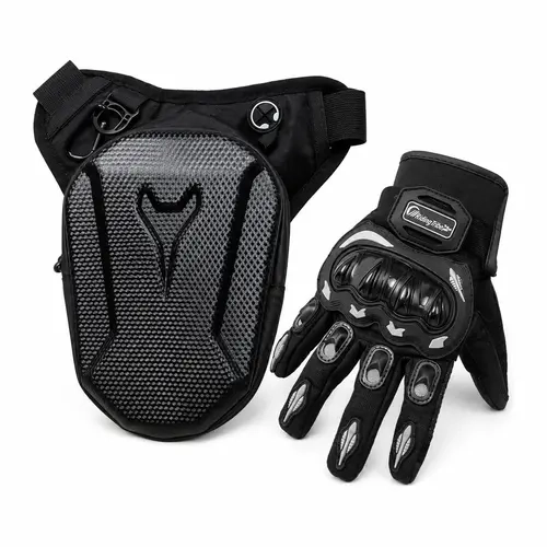 Yozma IN10 PRO Cycling Bag+ Black L Size Gloves Bundle (Do Not Purchase. This Item is a Free Gift )