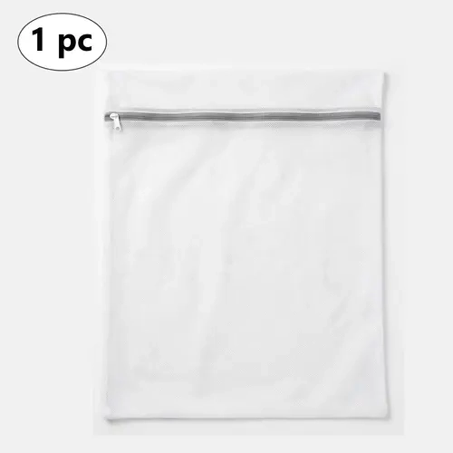 Transparent Laundry Bag with Zipper Closure - 1 Pc Laundry Organiser, Home & Travel Clothes Linens Organizing Accessory, Ideal Gift