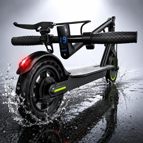 【Walnut Exclusive-Free Shipping】AOPO Electric Scooter for Adults - 19 MPH Top Speed, 12-16 Mile Range, 350W Motor, 3-Speed Modes, App Control, Dual Brakes, Easy to Carry, Lightweight  Aluminum Frame Design, Honeycomb Tire Portable & Foldable Scooter