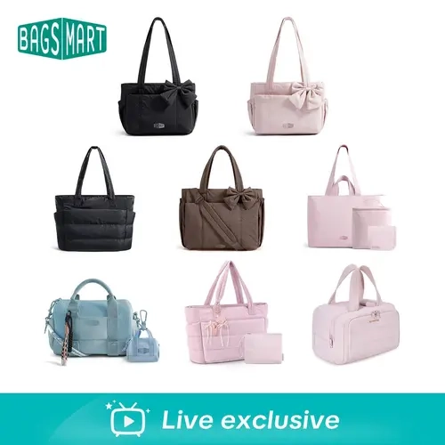 【Live exclusive A】 BAGSMART Hot-selling tote bag & gym bag, exclusive live auction. Everyday Tote