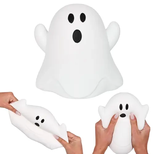Jumbo Squishy Ghost Fidget Toy Stress Ball Viral Squish Halloween Toy for Fun and Relaxation