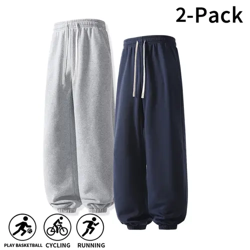 Men’s cozy fall jogger pants, relaxed fit design, adjustable drawstring waist, stretchy soft material, convenient side pockets, versatile everyday wear for adult men, suitable for sports training, outdoor activities, city strolls, and casual hangouts,y2k