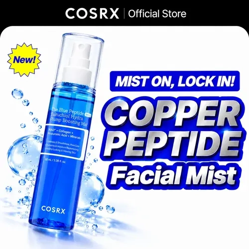 [JUST LAUNCHED] [COSRX Official] Lock in Moisture Copper Peptide Facial Mist l Facial Spray, Skin Repair, plumping, Moisturizers,