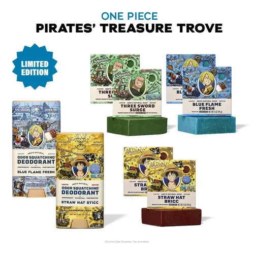 One Piece - Dr. Squatch Exclusive Limited Edition Bundle