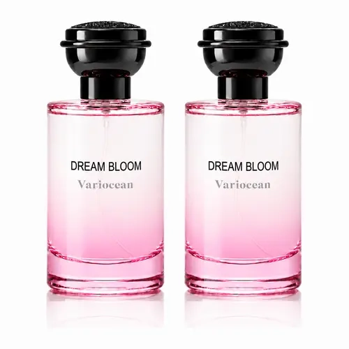 Variocean Dream Bloom Eau de Parfum 2-Pack, 2 x 50ml (1.7 fl oz) & 2 x 100ml (3.4 fl oz), Long Lasting Unisex Fragrance, Fresh Lychee Floral Scent with Rose, Peony & Patchouli Notes, EDP Luxury Perfume for Women & Men