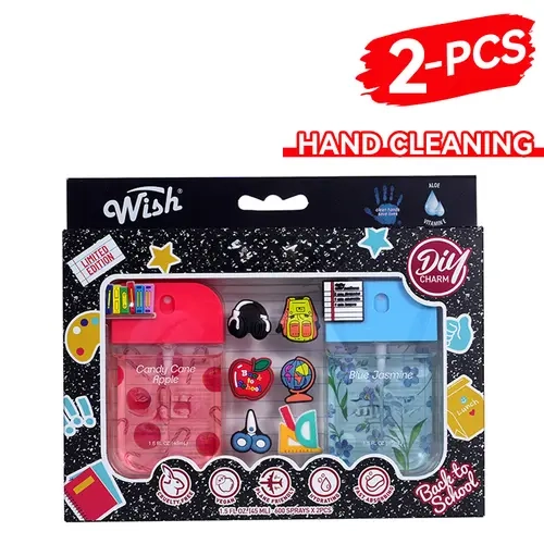2-PC Hand Cleaning Gift Set!xis-Black