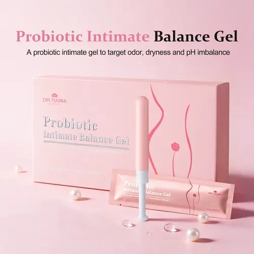 【DR.TUOMA】 Women's Probiotic pH Balancing Intimate Care Gel Multi-Pack (10 pcs) - For Odor Control, Freshness, Daily Vaginal Comfort