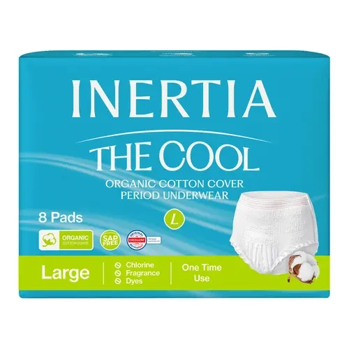 [The Cool Overnight] Odor-Control Organic Cotton Period Underwear