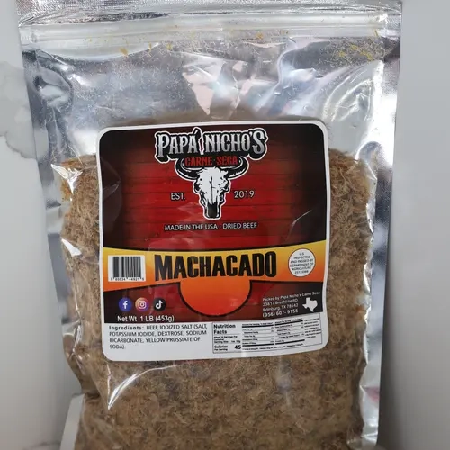 Papá Nicho's Machacado (Shredded Beef)