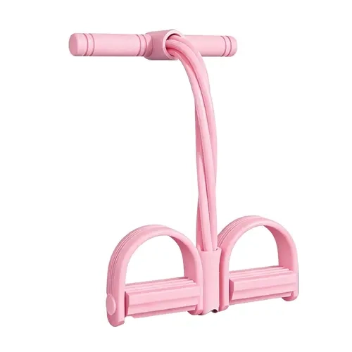 Pedal Resistance Bands with Handles Upgraded 6-Tube Natural Rubber for Full Body Workout at Home Gym Yoga Abs Waist Arms and Legs Training Muscle Exercise EquipmentBackToSchool
